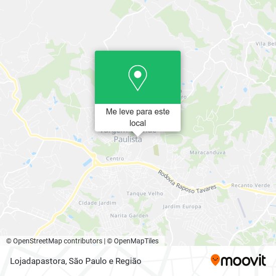 Lojadapastora mapa
