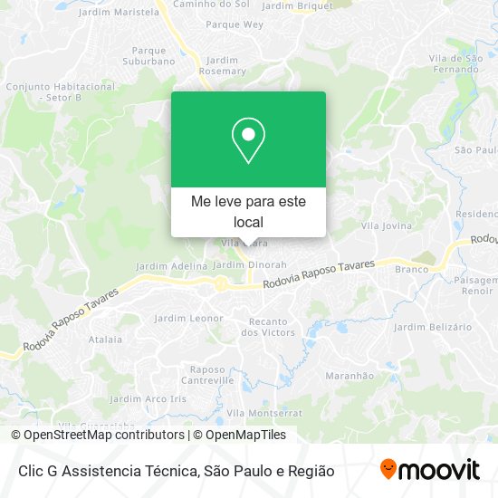 Clic G Assistencia Técnica mapa