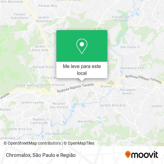 Chromalox mapa