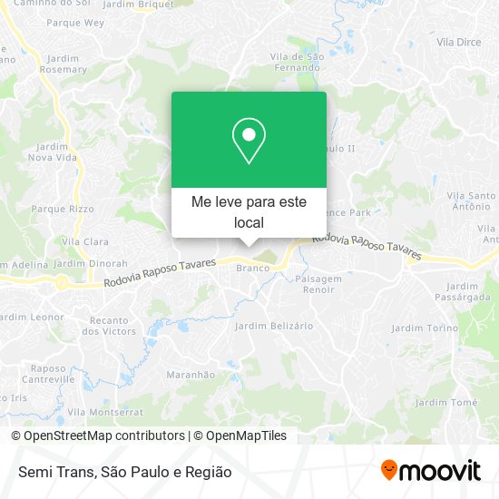 Semi Trans mapa