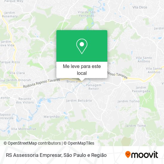 RS Assessoria Empresar mapa