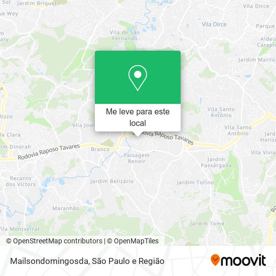 Mailsondomingosda mapa