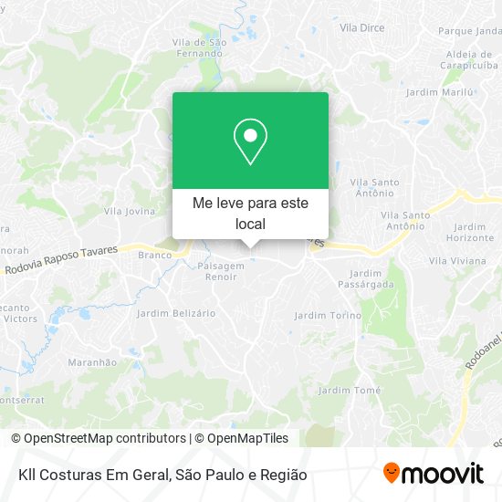 Kll Costuras Em Geral mapa