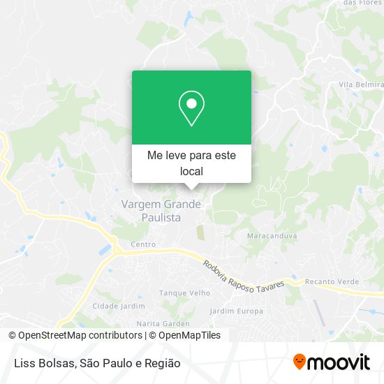 Liss Bolsas mapa