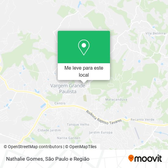 Nathalie Gomes mapa