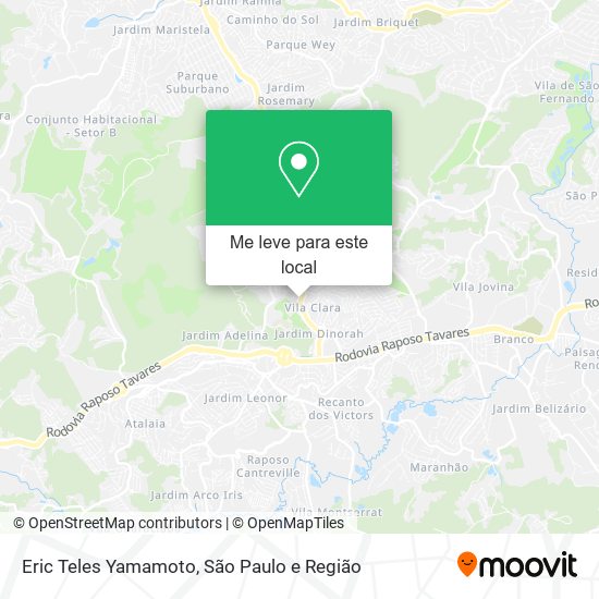 Eric Teles Yamamoto mapa