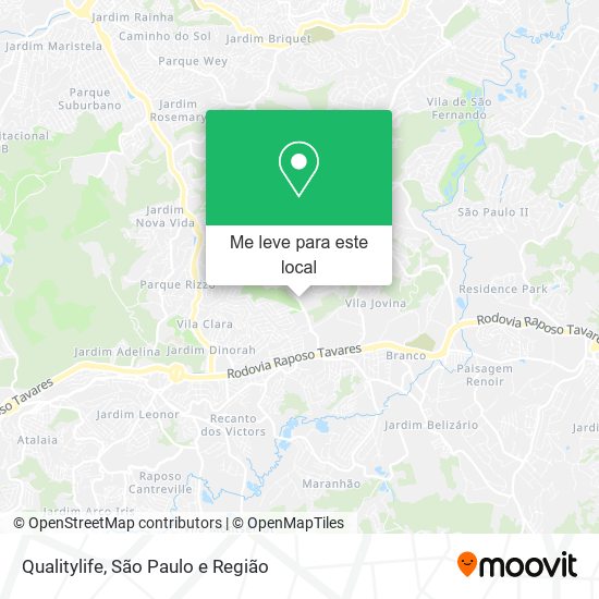 Qualitylife mapa