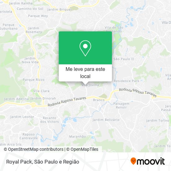 Royal Pack mapa