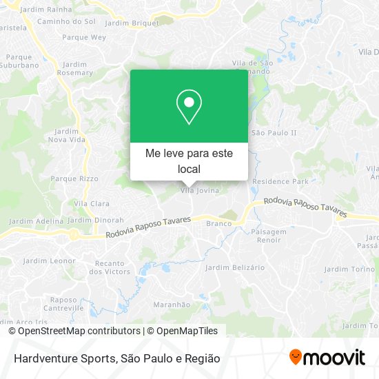 Hardventure Sports mapa