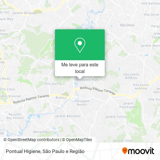 Pontual Higiene mapa