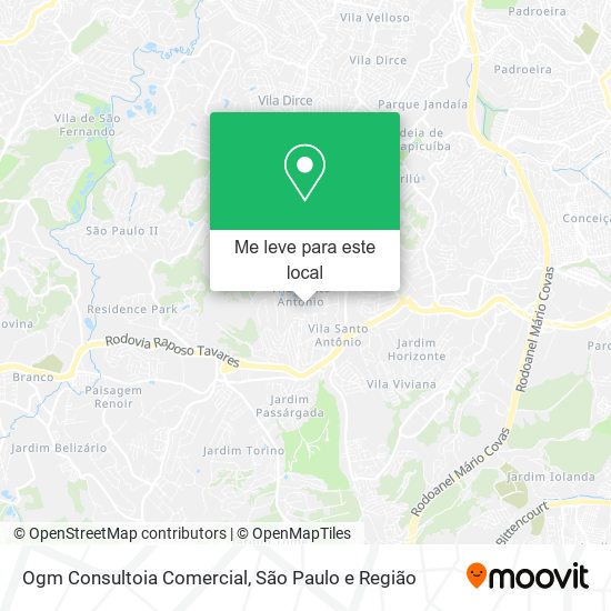 Ogm Consultoia Comercial mapa