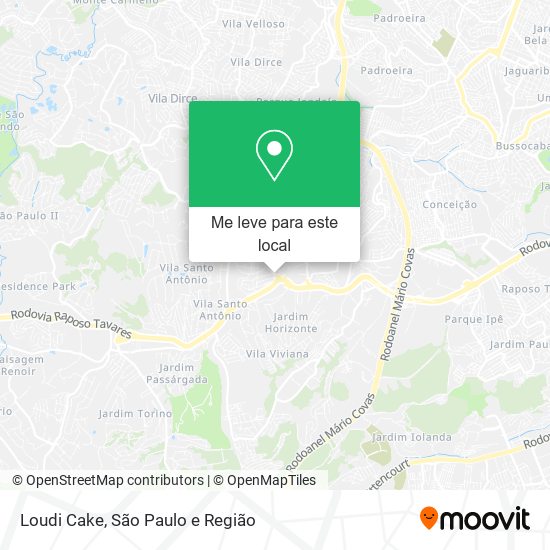 Loudi Cake mapa