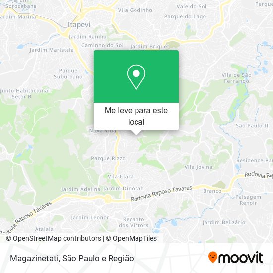 Magazinetati mapa