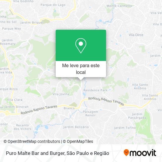 Puro Malte Bar and Burger mapa