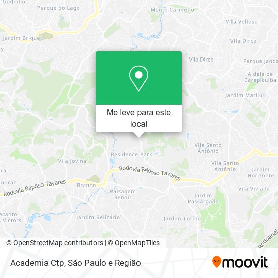 Academia Ctp mapa