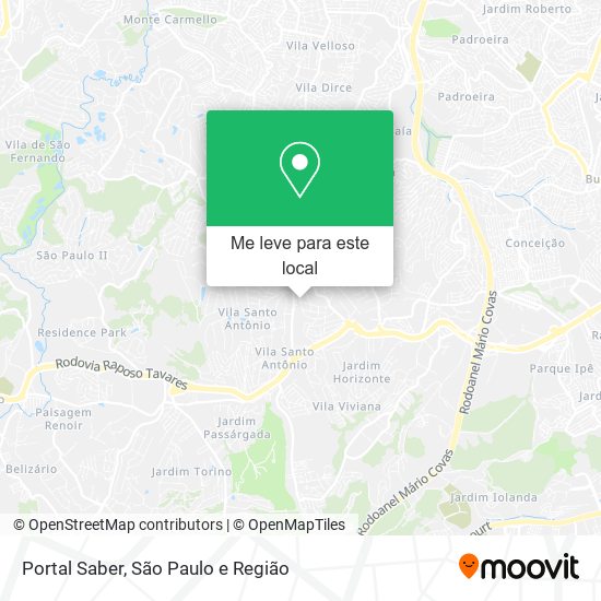 Portal Saber mapa