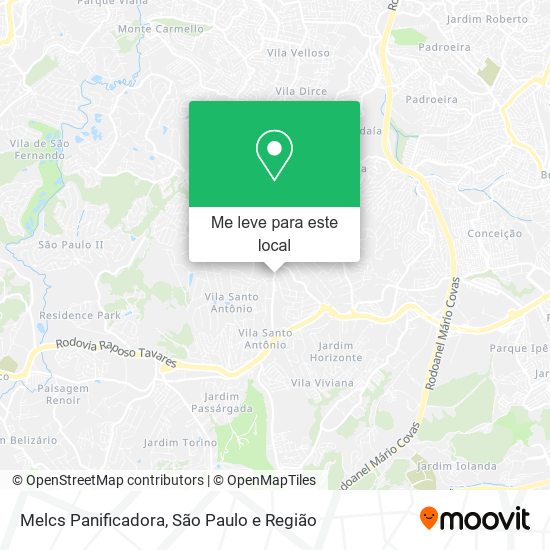 Melcs Panificadora mapa