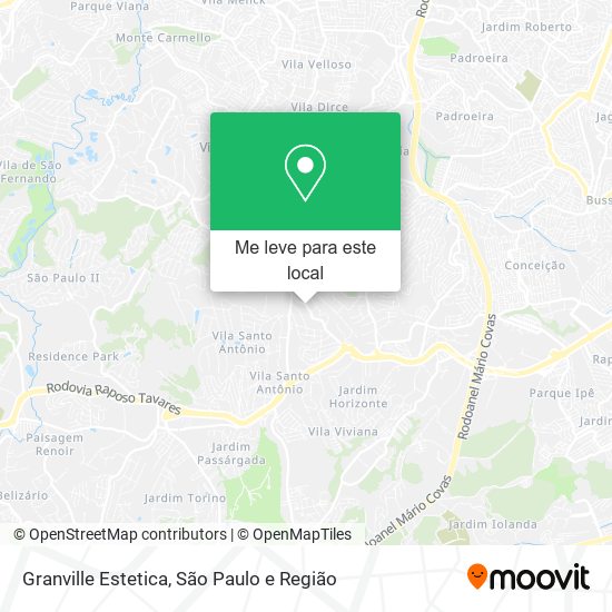 Granville Estetica mapa
