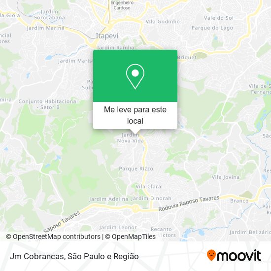 Jm Cobrancas mapa