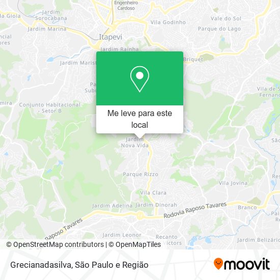 Grecianadasilva mapa