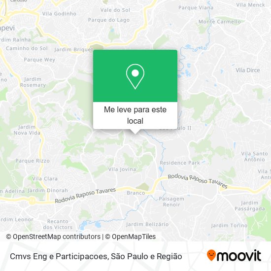 Cmvs Eng e Participacoes mapa