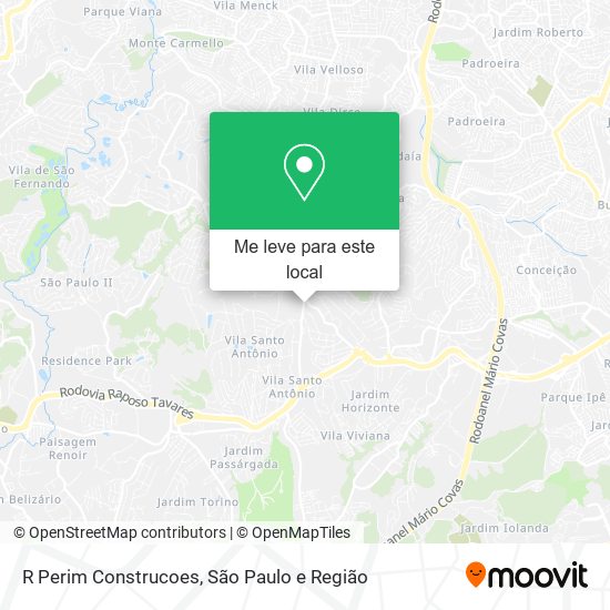 R Perim Construcoes mapa