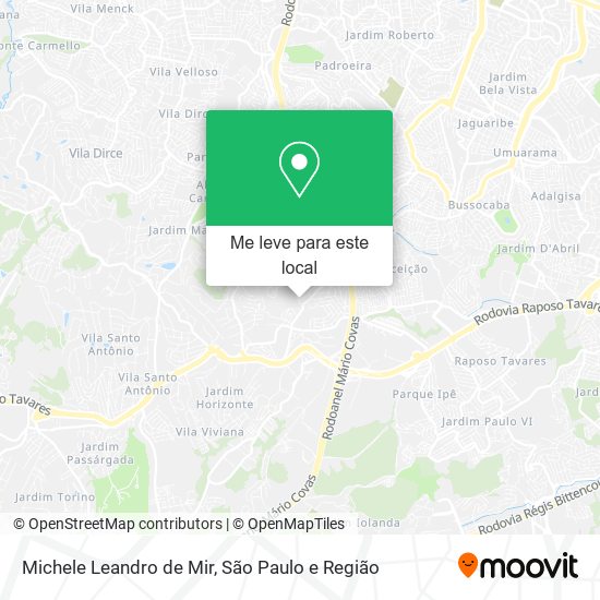 Michele Leandro de Mir mapa