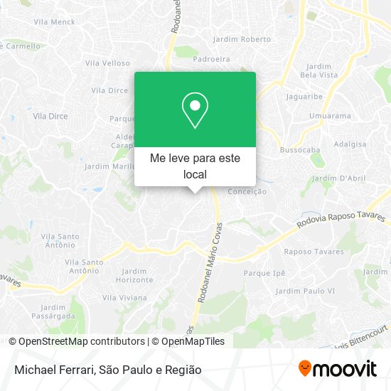 Michael Ferrari mapa