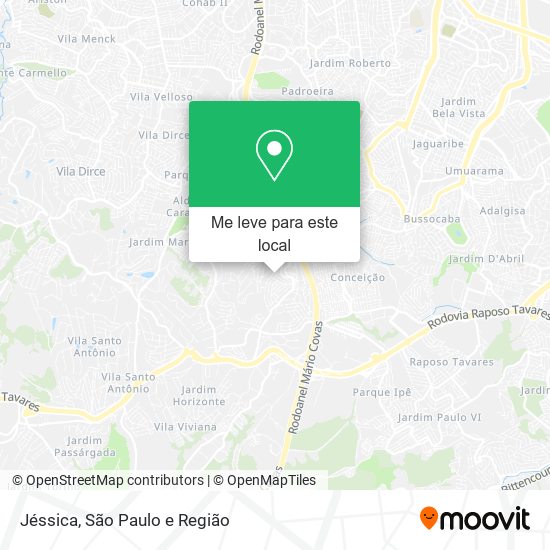 Jéssica mapa