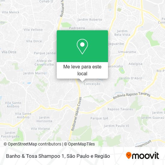 Banho & Tosa Shampoo 1 mapa