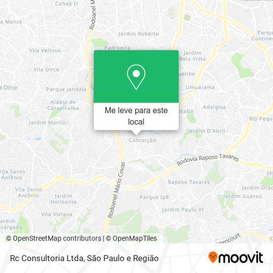 Rc Consultoria Ltda mapa