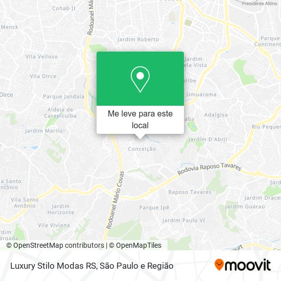 Luxury Stilo Modas RS mapa