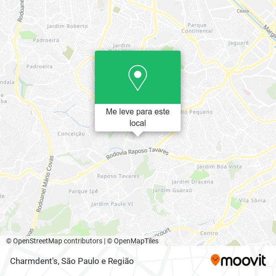 Charmdent's mapa