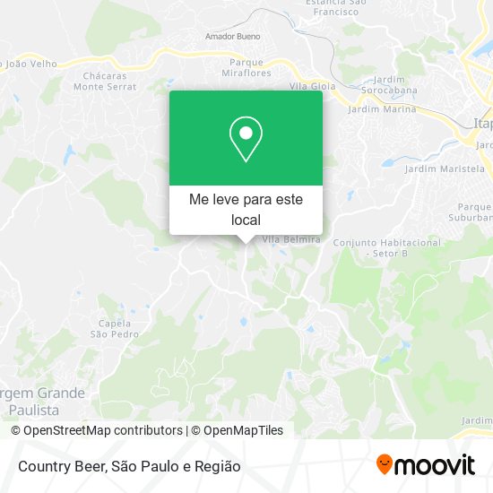 Country Beer mapa