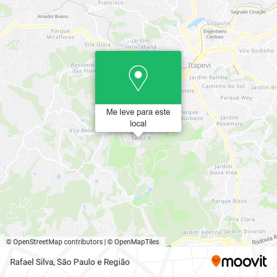 Rafael Silva mapa