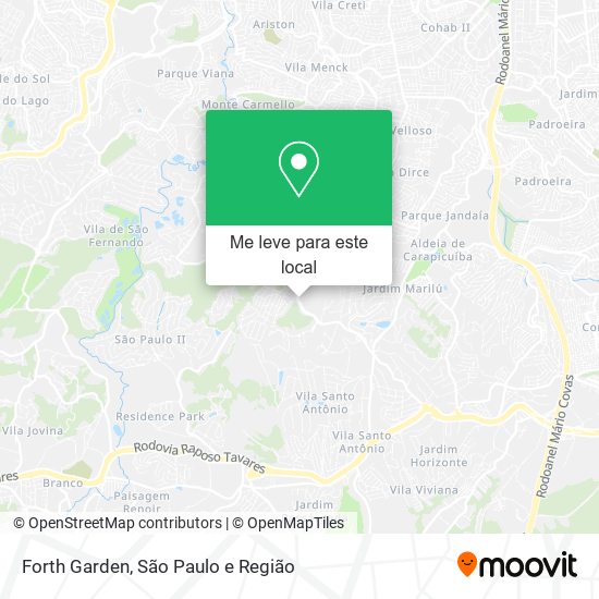 Forth Garden mapa