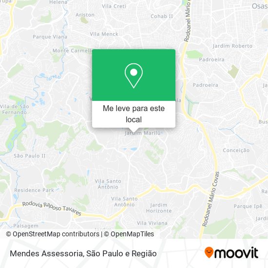 Mendes Assessoria mapa