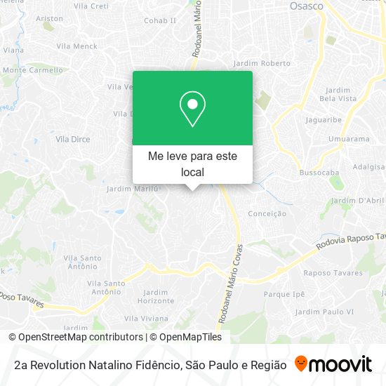 2a Revolution Natalino Fidêncio mapa