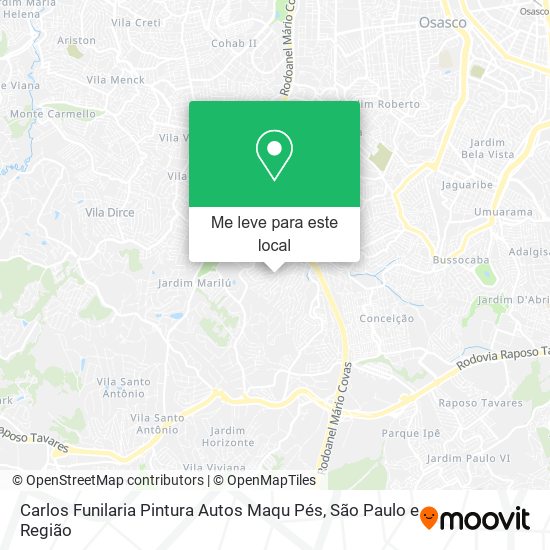 Carlos Funilaria Pintura Autos Maqu Pés mapa
