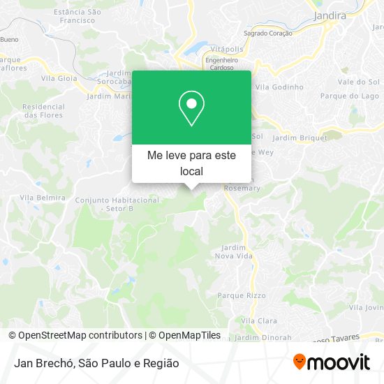 Jan Brechó mapa