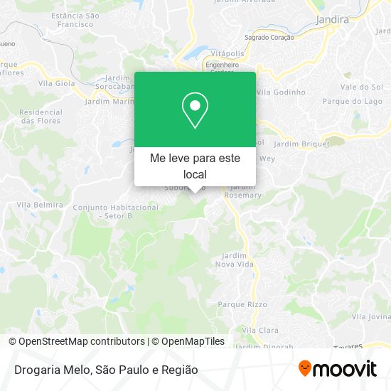 Drogaria Melo mapa