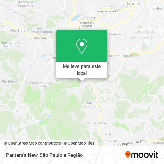 Pantera's New mapa
