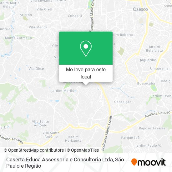 Caserta Educa Assessoria e Consultoria Ltda mapa