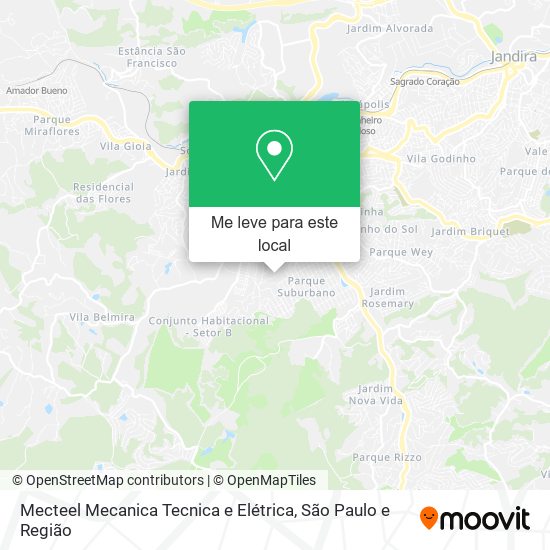 Mecteel Mecanica Tecnica e Elétrica mapa