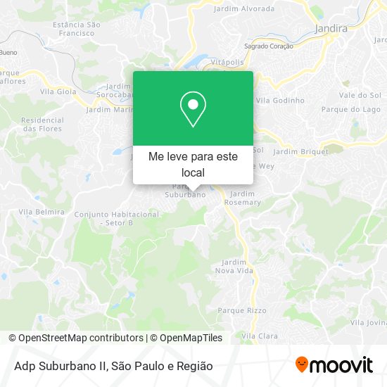 Adp Suburbano II mapa