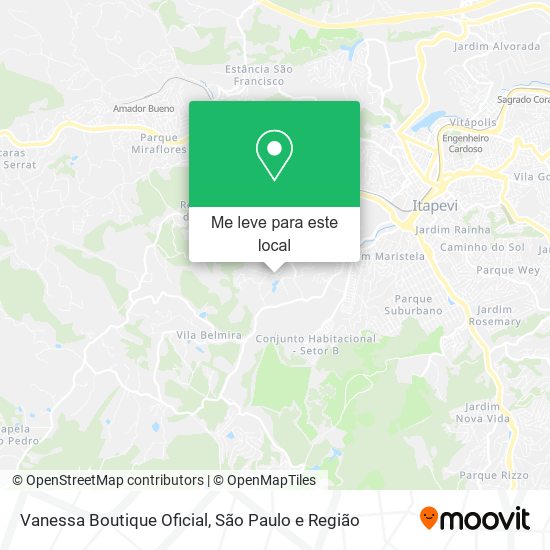 Vanessa Boutique Oficial mapa