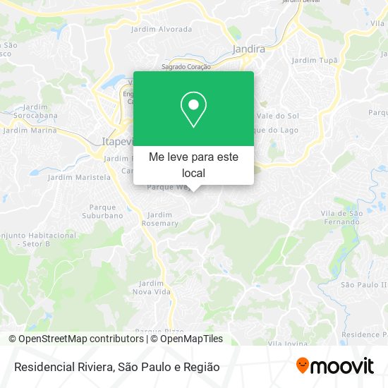 Residencial Riviera mapa