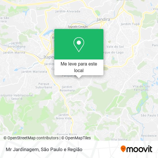 Mr Jardinagem mapa