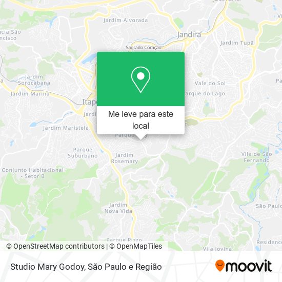 Studio Mary Godoy mapa