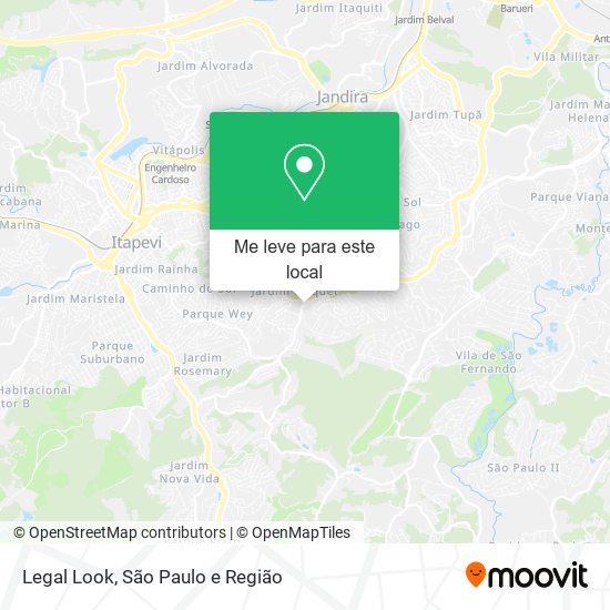 Legal Look mapa